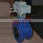ss410 soft seal butterfly valve with electric actuator