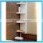 White Plastic Bathroom Rack