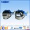 Unrversal ductile iron tapping saddle for PVC pipe