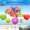 Orange, Pink, Red, Green,Blue Colorful Sea Bobo Ball, Plastic Play balls