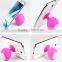 silicone sucker colorful phone speaker custom 10m mini bluetooth phone speaker