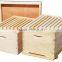 Unassemebled 8 frames bee hive pinus sylvestris wood box for beekeeping