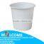 White Round Korean Shopping Online Plastic Water Bucket