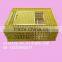 china high quality plastic turnover cage for chicken birds