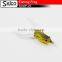 SGWF-20 artifical floating soft plastic frog , resin skirts, 3D eyes, 45mm/8g, 50mm/12g