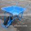 colorful powder tray and handle wheel barrow 5009 with pneumatic wheel