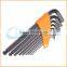 China manufacturer 9pc allen wrench