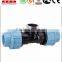 20- 110mm PP compression fittings for irrigation from China manufacturer