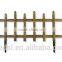 factory price golden plastic split rail fence