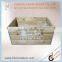 Wholesale vintage wooden crate with multiple purpose in good quality
