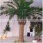 Home garden edging decorative 5ft to 16ft Height outdoor artificial green plastic king palm leaf products EDS06 0801