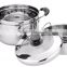 New design large stainless steel steamer pot cooking pot