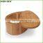Popular Bamboo Salt Box/Kitchen Spice Box With Swivel Top/Homex_Factory