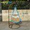 garden PE rattan egg swing chair for outdoor