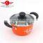 High quality Longfei colorful stock pot/soup stock pot/stainless steel handle stock pot
