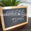 high quality pine wood frame chalkboard for bar, black board