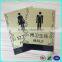 wall mount acrylic sign toilet sign holder
