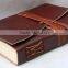 Handmade Vintage Strip Closer Torn Flap Leather Journal