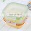 Silicone food grade small fruit box airtight lunch box