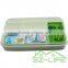 china products low price waterprrof multipurpose practical PP plastic medical outdoor first aid kit storage box for military