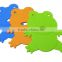 16030 frog shape silicone high temperature heat insulation mat kitchenwares silicone mat flexible silicone heating mat