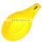 Kitchen Colorful Durable Table Heat Resistant Silicone Spoon Rest Small Size