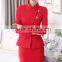 Custom Popular Women Unifiorm Suit for Hotel/ Office/ Long Sleeve Uniform