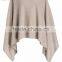 Solid Color Women Cashmere Poncho Cape Clothing