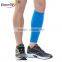 nylon medical calf cycling wear leg sleeve support