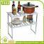 Multilayer Kithchen Stainless Steel Telescopic Storage Shelf