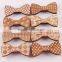 Wooden Bow Tie Novelty Men's Gifts Wood Wedding Wood Tuxed Bowtie Necktie