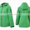 2017 Safety Women Green Reflective Softshell Jacket