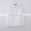 Latest Design custom women white cotton blouses