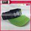 High quality heat transfer sun visor colorful polyester visor flat embroidery