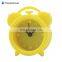 colorful silicone twinbell fancy alarm clock