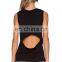 Women Plain Crop Tops Wholesale/Custom Design Black Sexy Tops