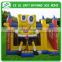 Jumping castle slide inflatable, manufacturer inflatable combo, jumping castle with slide