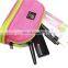 2017 fashionable promotion zipper cosmetic bag