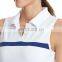 2016 custom design 88% polyester 12% spandex quick dry sleeveless sports dress women fitness