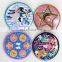 Personaized portable porcelain fancy pocket mirror/antique sweet tin plate cosmetic mirror
