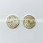 Promotion gold color plastic token coin