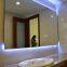 Custom bathroom anti-fog mirror smart LED bathroom mirror hotel custom smart bathroom light mirror