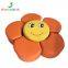 New design kids soft  play sunflower sponge stool educational  toys