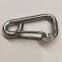 304/316 Stainless Steel Flat Head Delta Simple Climbing Safety Buckle Spring Hook