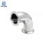 China supply ASTM 45 90 degree stainless steel elbow 2205 2507