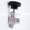 Needle valve Free ship Adjustable Right angle 1/4" male to female thread SUS304 Flow Control shut off crane needle valve