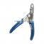 Stainless steel dog cat pet toe nail clipper for pet daily care