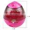 Dog treat dispenser pet toy leaking ball toy