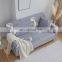 I@home Nordic Wholesale Home Use Protective Elastic Full Grey Blue Cover Sofa 3seats