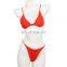 bikini 2019 Sexy Solid color Sling simple tie triangle Thong girl Beach Sun bath swimwear women swimsuit women biquini bikinis